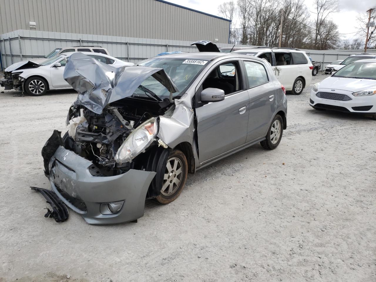 Photo 2 from auction – 2015 MITSUBISHI MIRAGE ES with VIN ML32A4HJ5FH035592