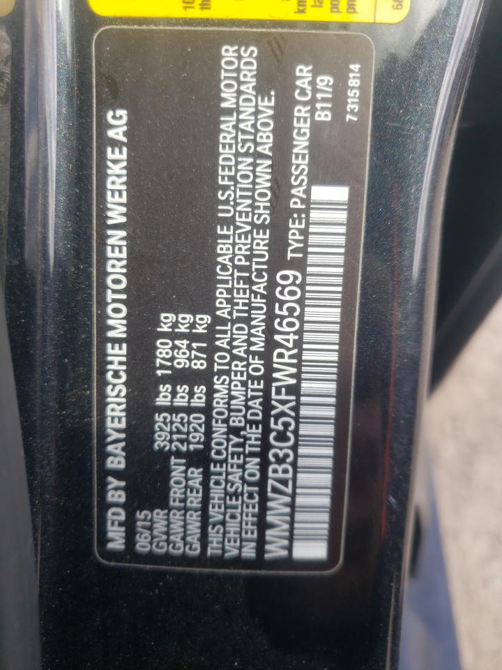 Photo 10 from auction – 2015 MINI COOPER COU with VIN WMWZB3C5XFWR46569