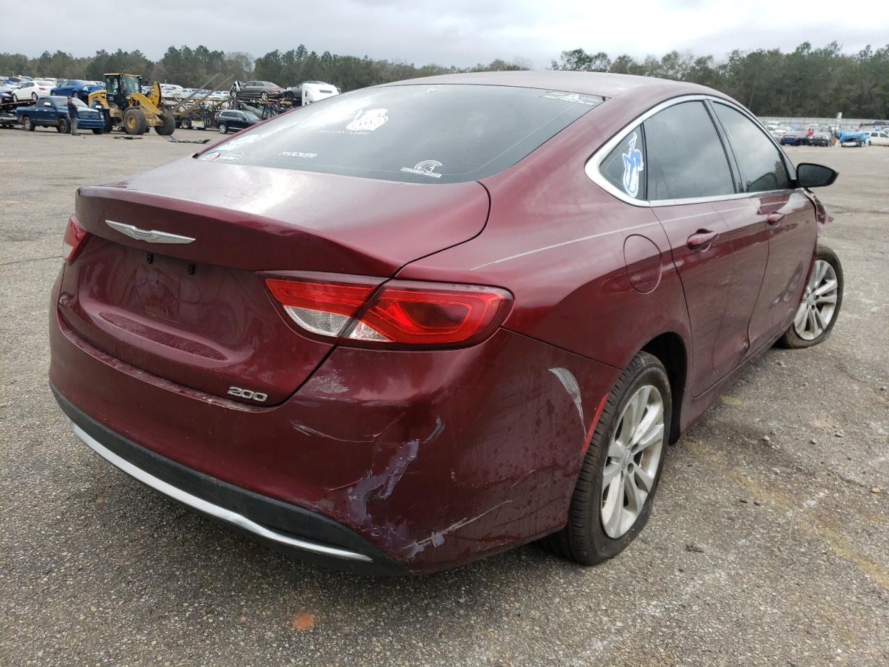 Photo 4 from auction – 2015 CHRYSLER 200 LIMITE with VIN 1C3CCCAB2FN631080