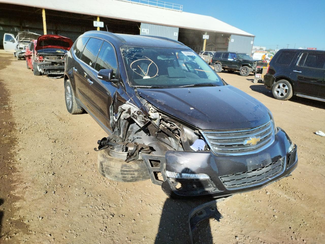 Photo 1 from auction – 2017 CHEVROLET TRAVERSE L with VIN 1GNKVGKD9HJ264107