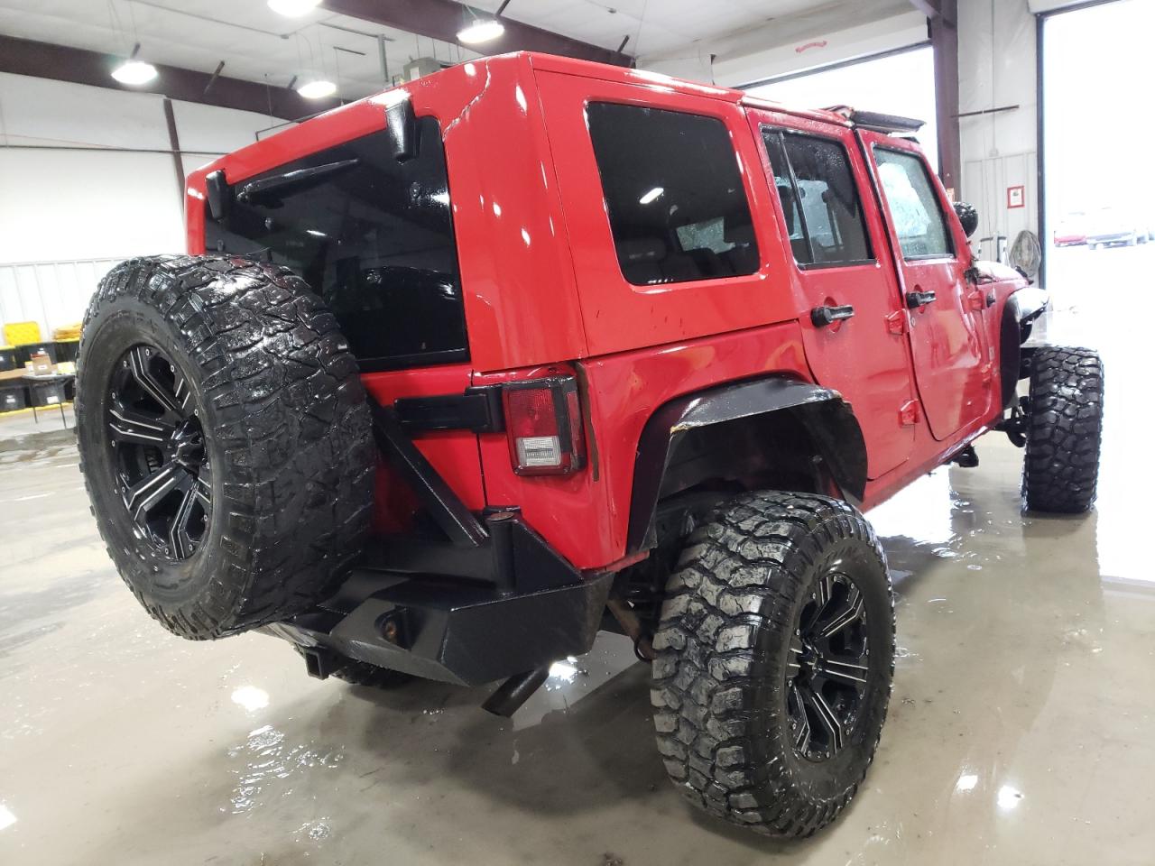 Photo 4 from auction – 2008 JEEP WRANGLER U with VIN 1J4GA39148L584870