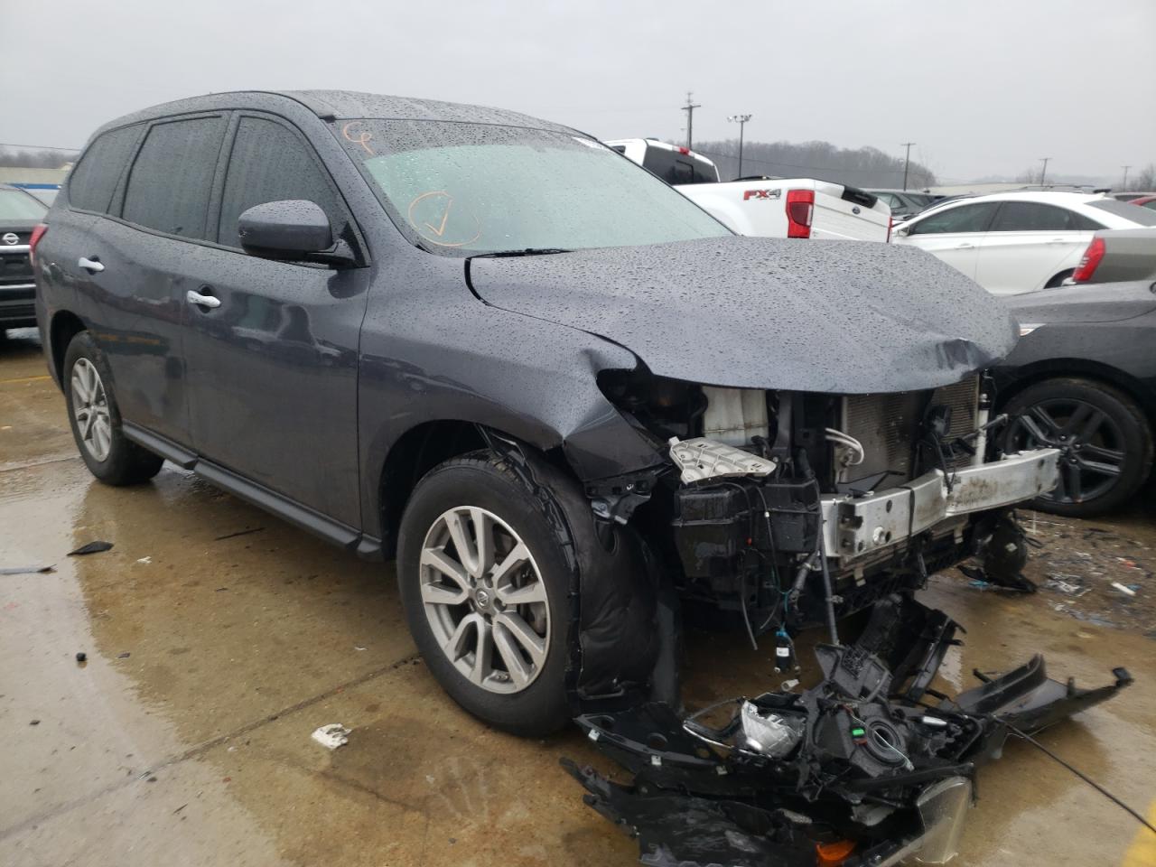 NISSAN PATHFINDER 2014 مع رقم تعريف المركبة 5N1AR2MMXEC730633 - صورة من المزاد