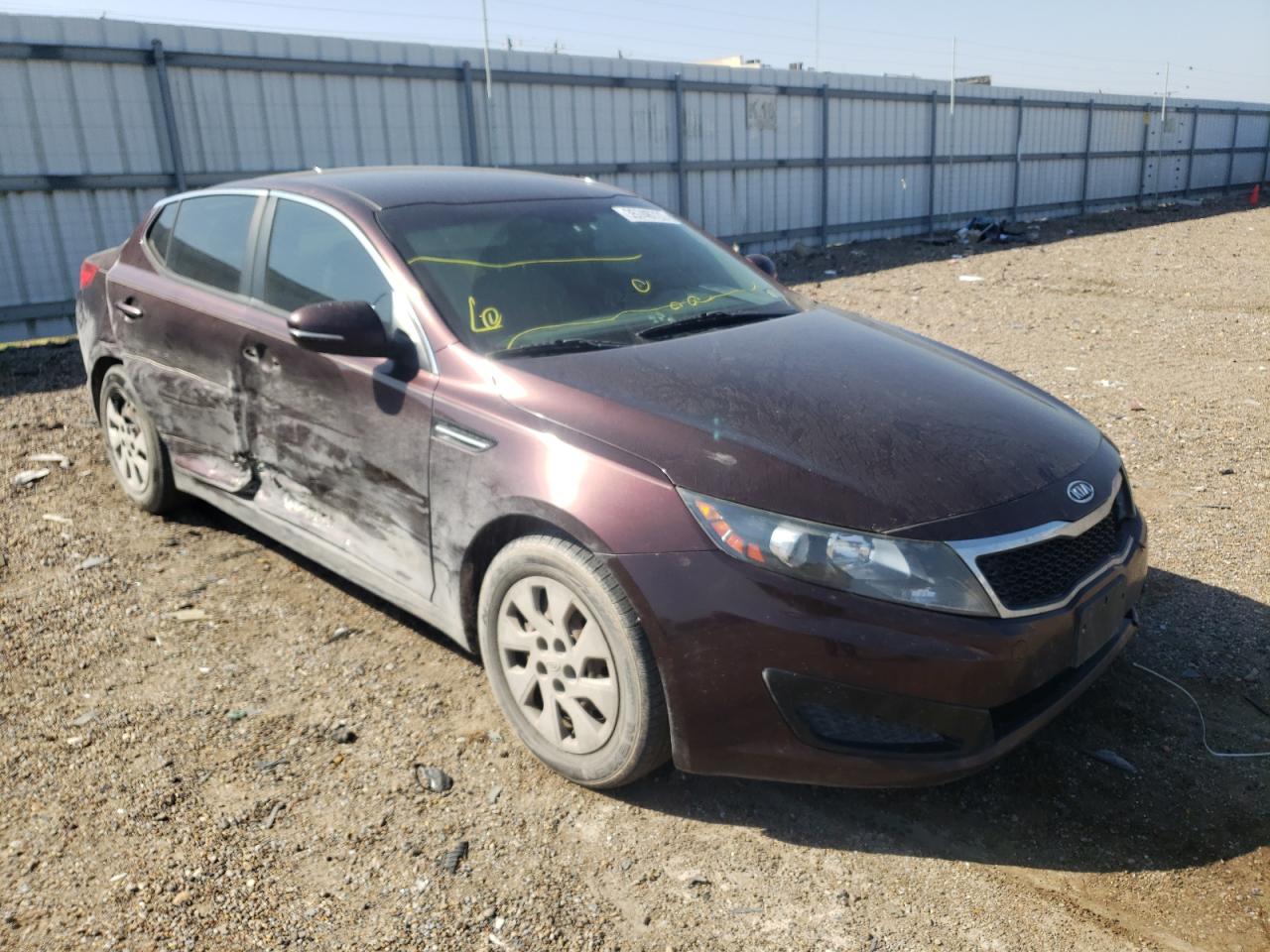 KIA OPTIMA 2011 with VIN KNAGM4A7XB5087785 - Photo from auction