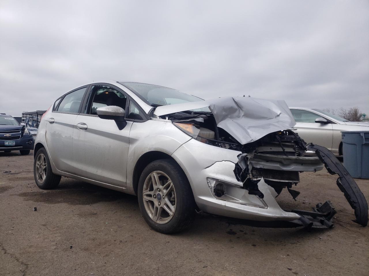 FORD FIESTA SE 2018 with VIN 3FADP4EJ9JM132717 - Photo from auction