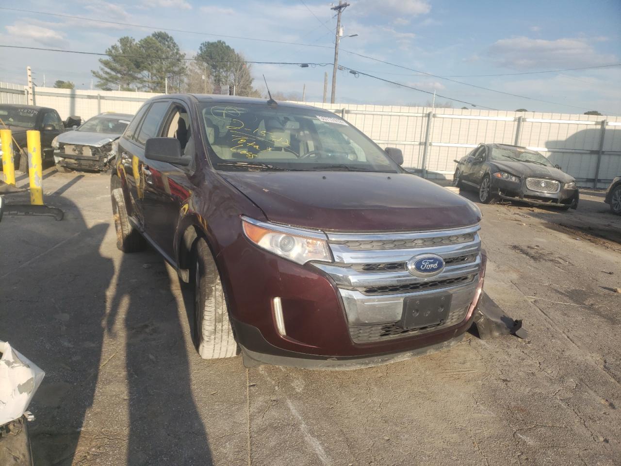 FORD EDGE SEL 2011 with VIN 2FMDK3JC0BBA41294 - Photo from auction