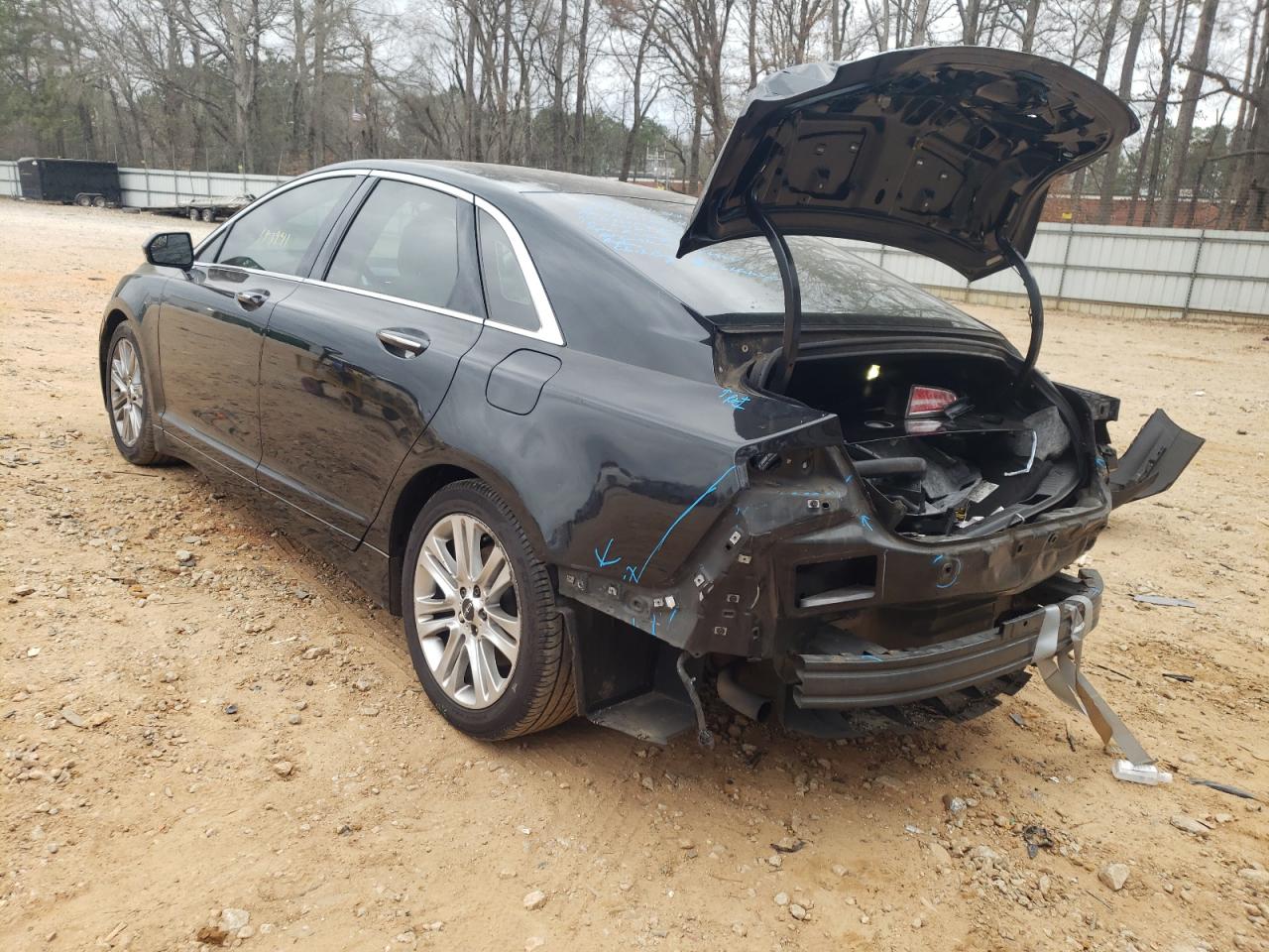 Photo 3 from auction – 2014 LINCOLN MKZ with VIN 3LN6L2G94ER827536