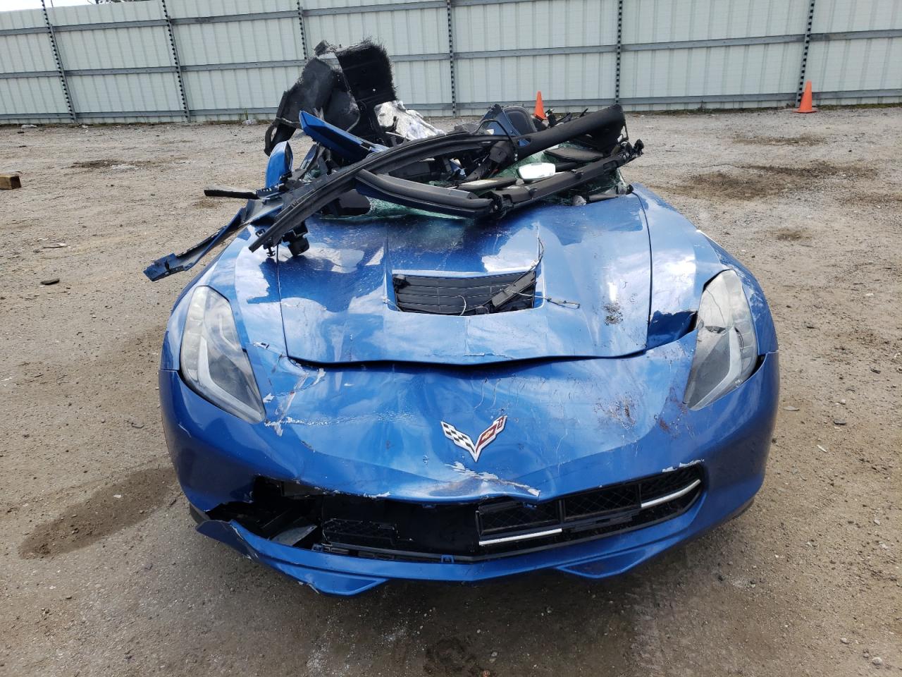 Photo 9 from auction – 2015 CHEVROLET CORVETTE S with VIN 1G1YD2D71F5115186