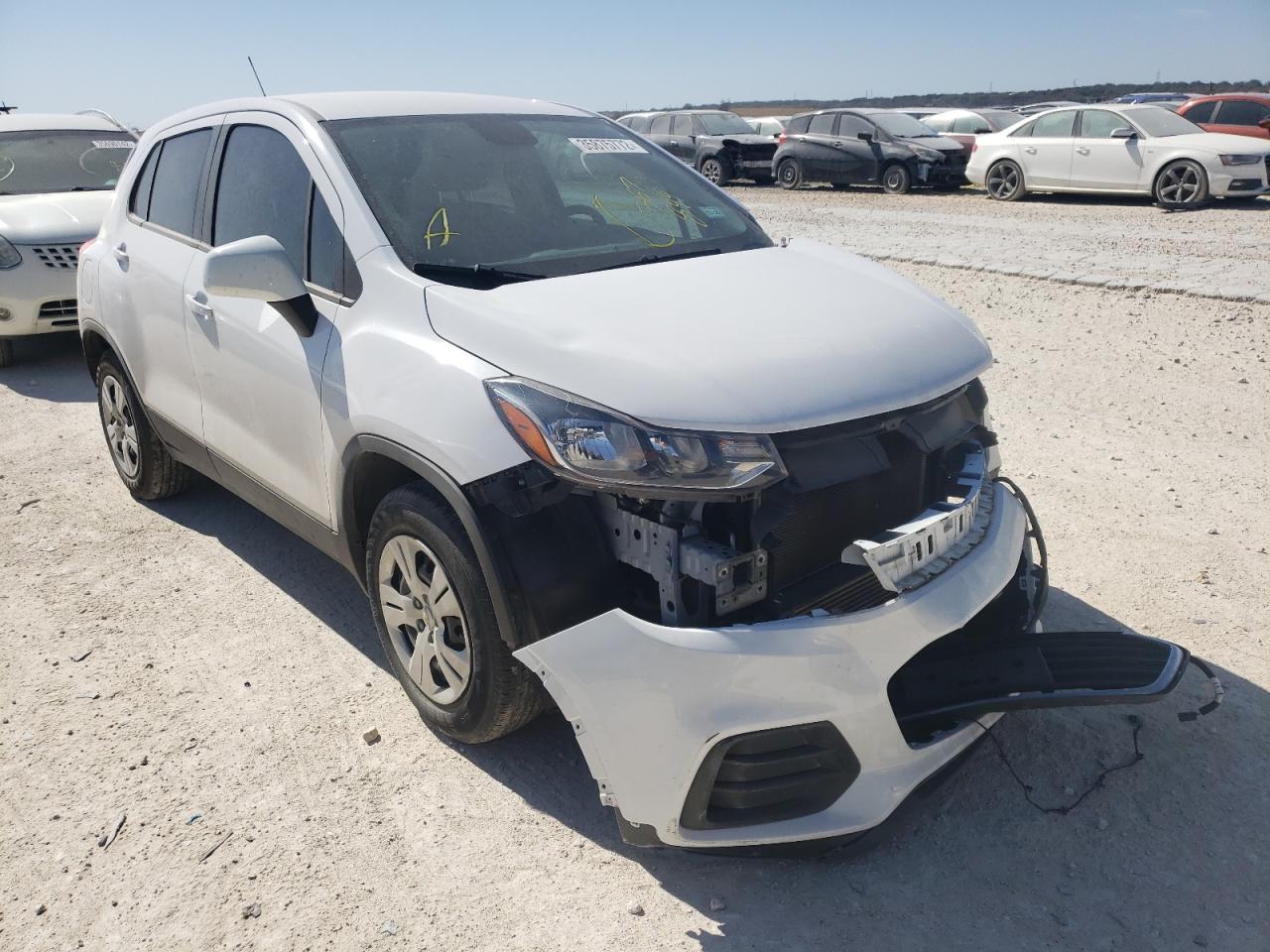 CHEVROLET TRAX LS 2018 with VIN 3GNCJKSB2JL367899 - Photo from auction