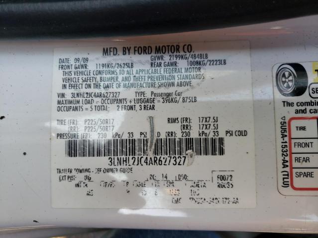 Photo 10 from auction – 2010 LINCOLN MKZ with VIN 3LNHL2JC4AR627327