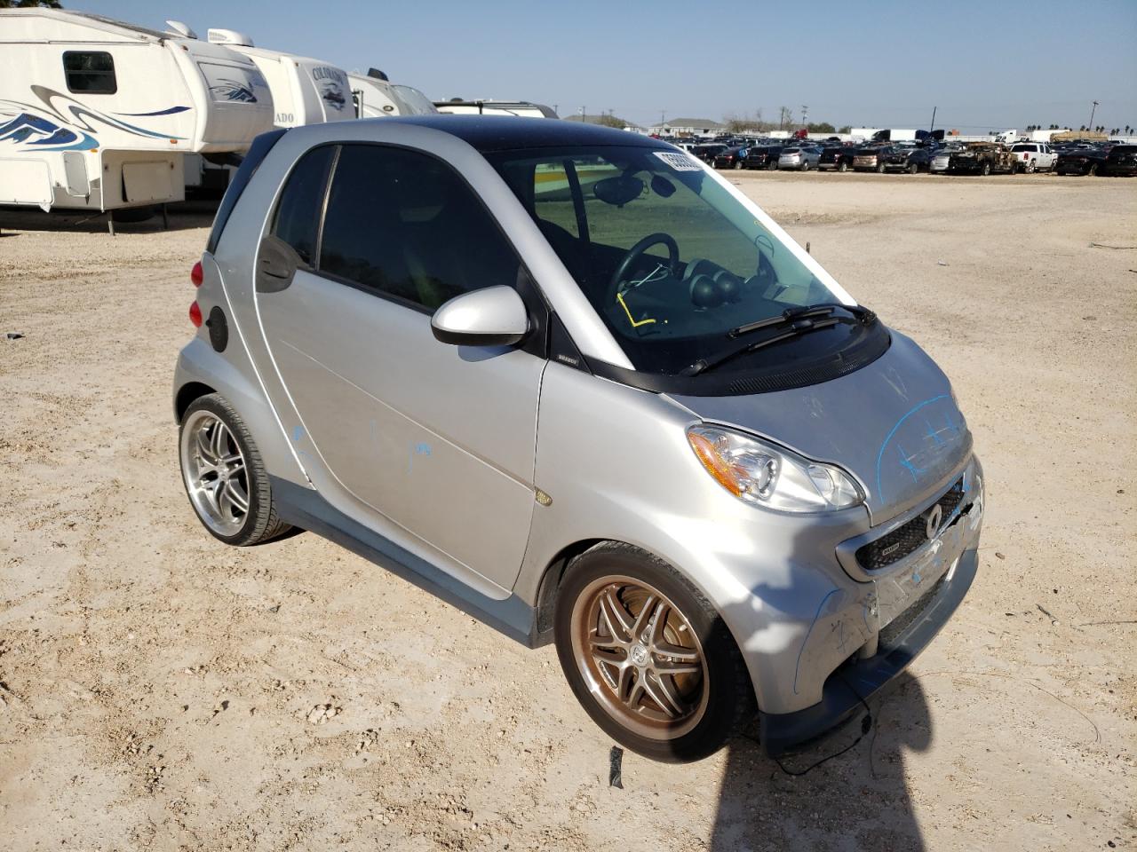 SMART FORTWO PUR 2015 with VIN WMEEJ3BA0FK802413 - Photo from auction