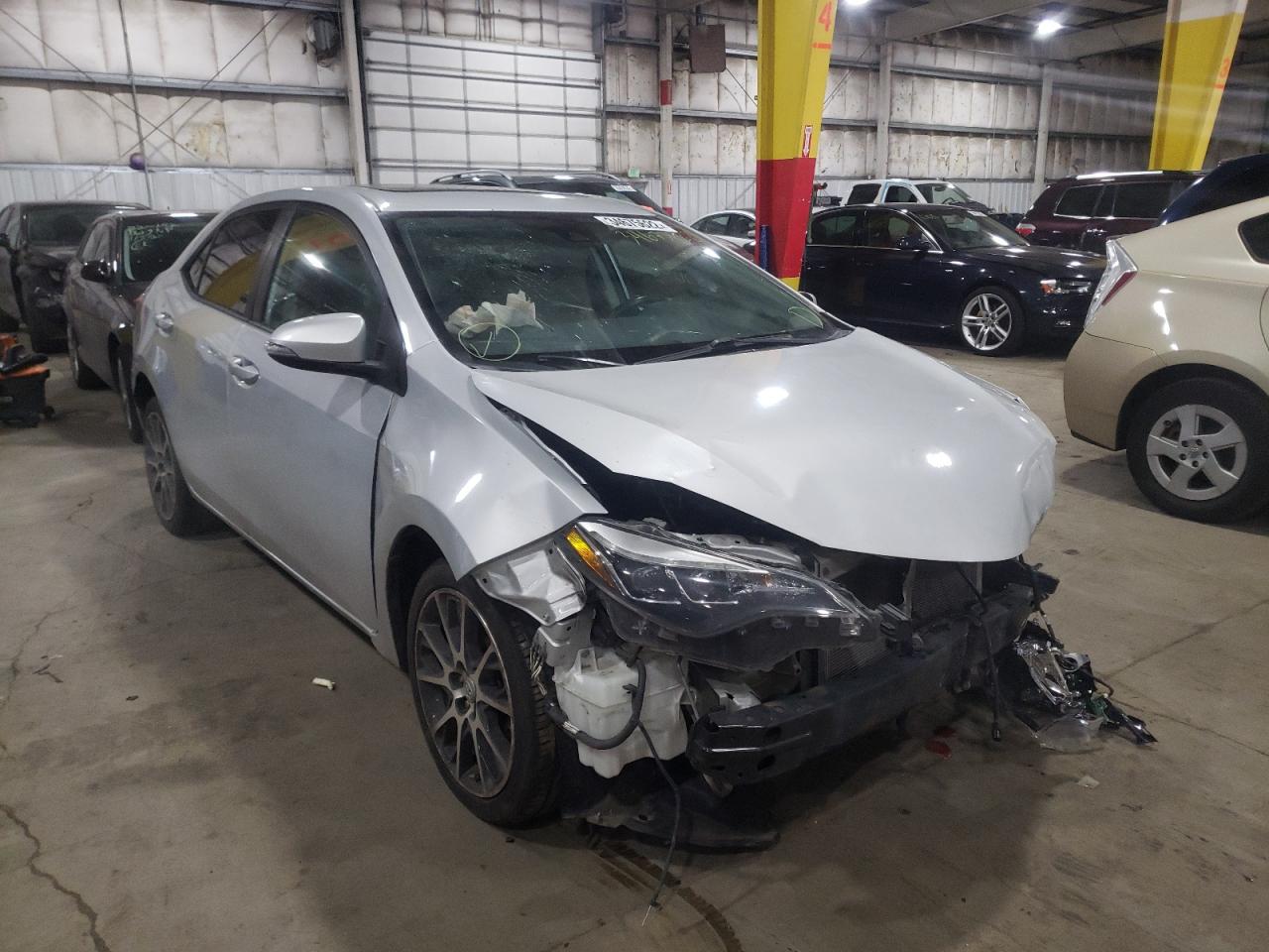 TOYOTA COROLLA L 2017 with VIN 5YFBURHE1HP583441 - Photo from auction