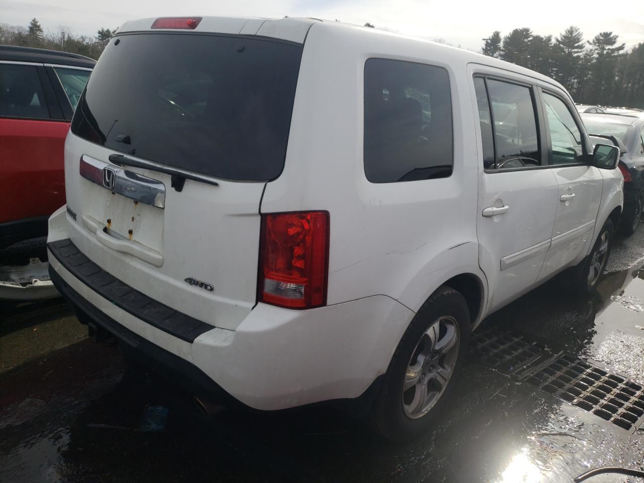 Photo 4 from auction – 2013 HONDA PILOT EXL with VIN 5FNYF4H59DB083153