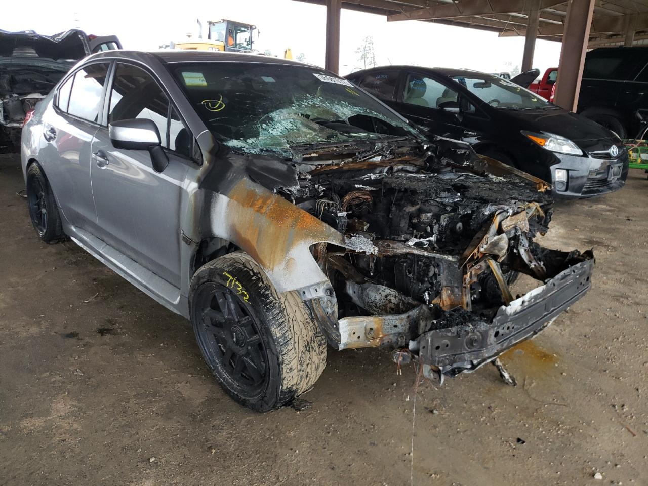 SUBARU WRX 2017 with VIN JF1VA1B69H9807639 - Photo from auction