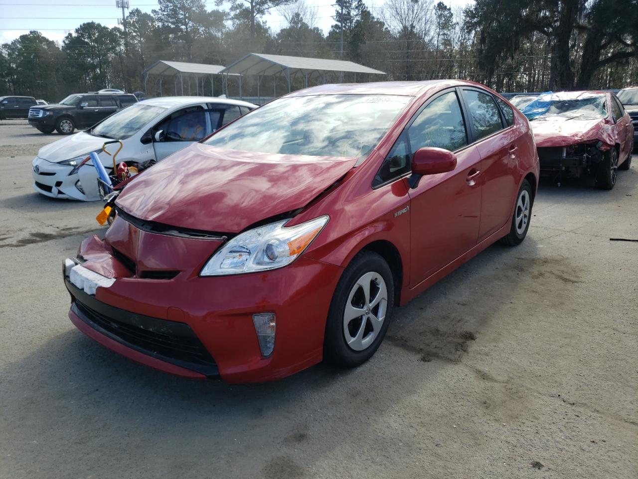 Photo 2 from auction – 2015 TOYOTA PRIUS with VIN JTDKN3DU1F0454906