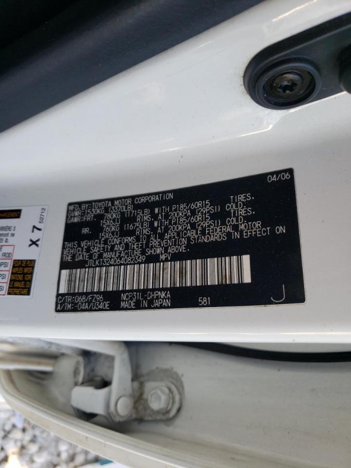 Photo 10 from auction – 2006 SCION XB with VIN JTLKT324064082349