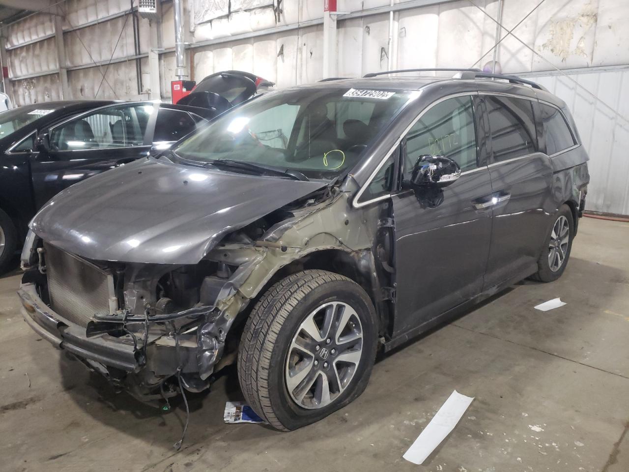 Photo 2 from auction – 2015 HONDA ODYSSEY TO with VIN 5FNRL5H97FB045123