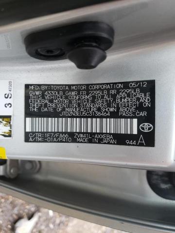 Photo 10 from auction – 2012 TOYOTA PRIUS V with VIN JTDZN3EU5C3138464