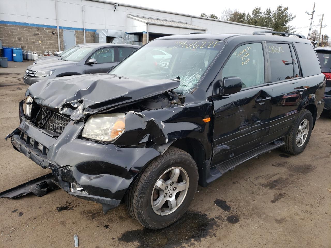 Photo 2 from auction – 2008 HONDA PILOT SE with VIN 5FNYF18388B008012