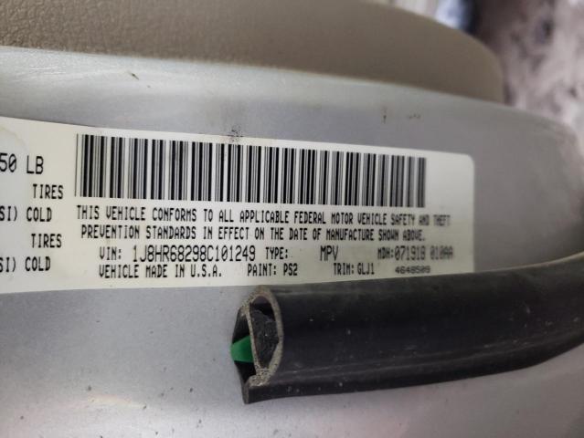 Photo 10 from auction – 2008 JEEP GRAND CHER with VIN 1J8HR68298C101249