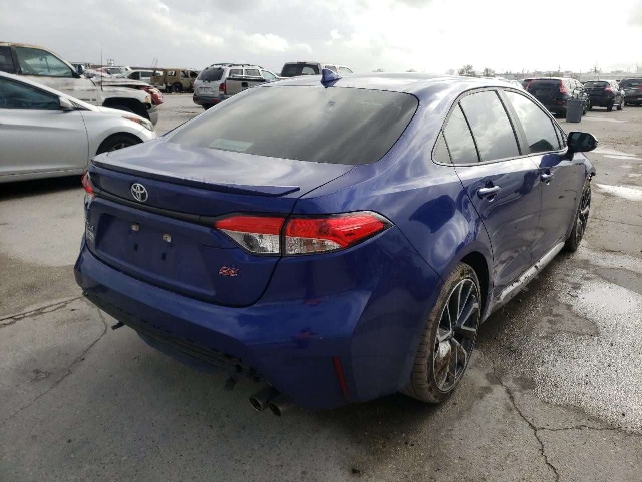 Photo 4 from auction – 2020 TOYOTA COROLLA SE with VIN 5YFP4RCE3LP012118
