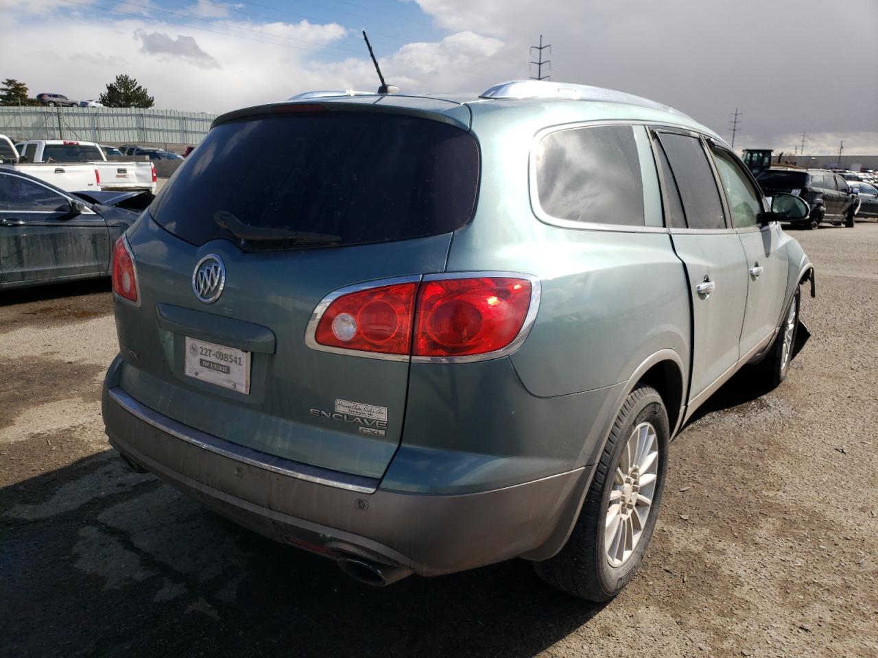 Photo 4 from auction – 2009 BUICK ENCLAVE CX with VIN 5GAER23D89J206794