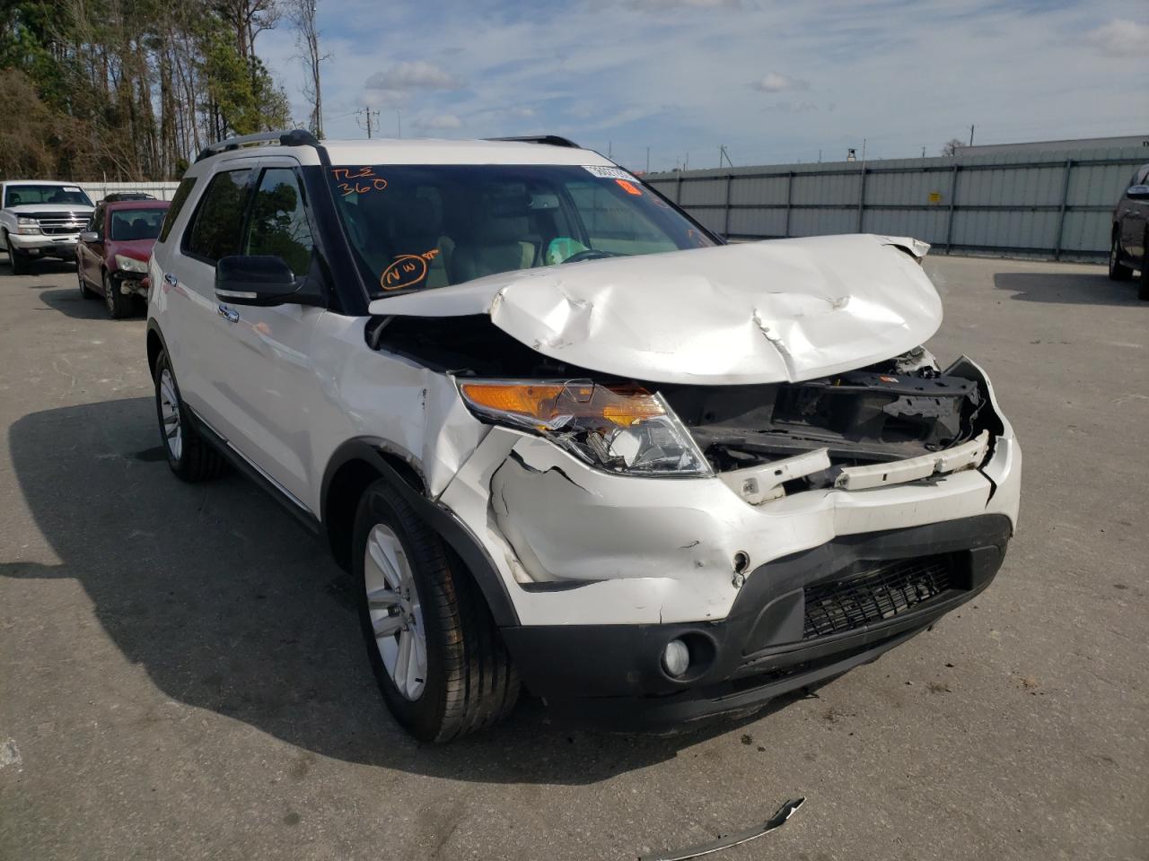 FORD EXPLORER X 2014 with VIN 1FM5K7D85EGA16035 - Photo from auction