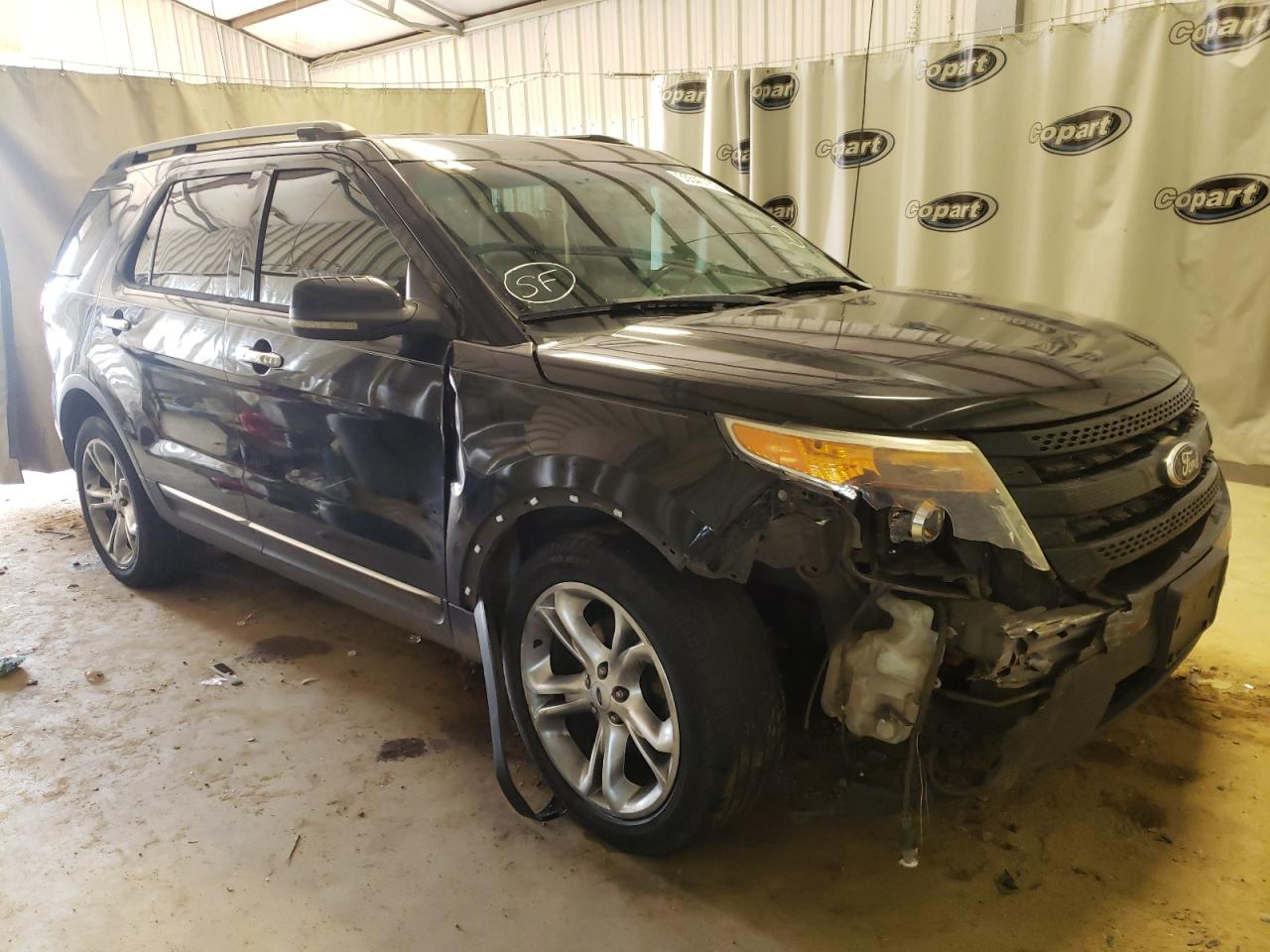 FORD EXPLORER L 2013 with VIN 1FM5K7F86DGA08666 - Photo from auction