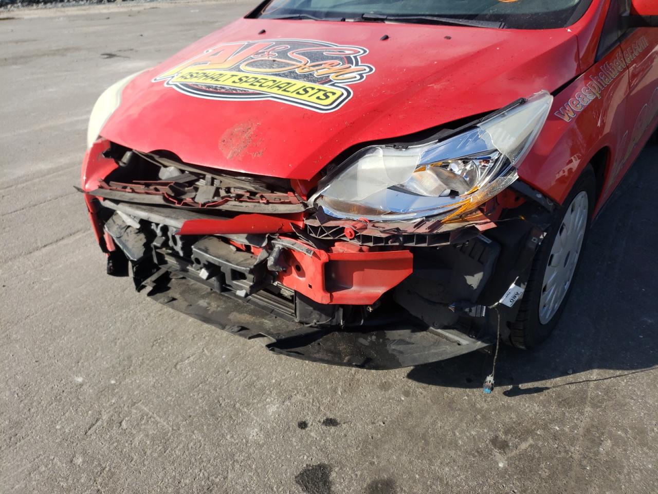 Photo 9 from auction – 2012 FORD FOCUS SE with VIN 1FAHP3F27CL381041