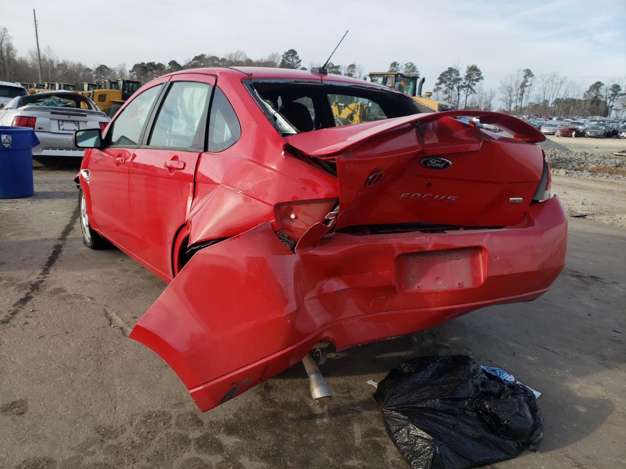 Photo 3 from auction – 2008 FORD FOCUS SE with VIN 1FAHP35N18W237163
