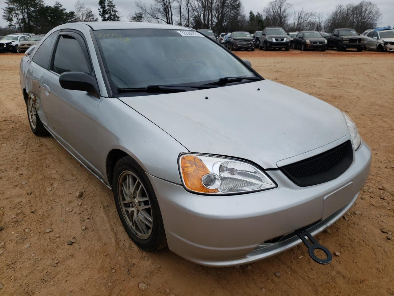 HONDA CIVIC LX 2002 with VIN 1HGEM21572L110367 - Photo from auction