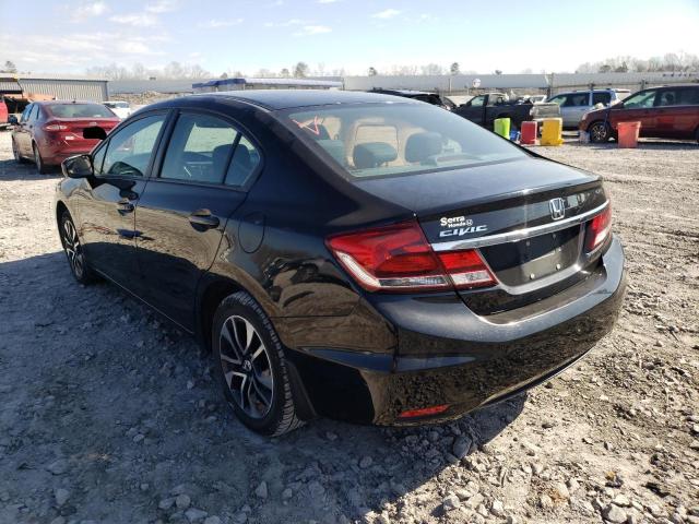Photo 3 from auction – 2015 HONDA CIVIC EX with VIN 19XFB2F83FE001012