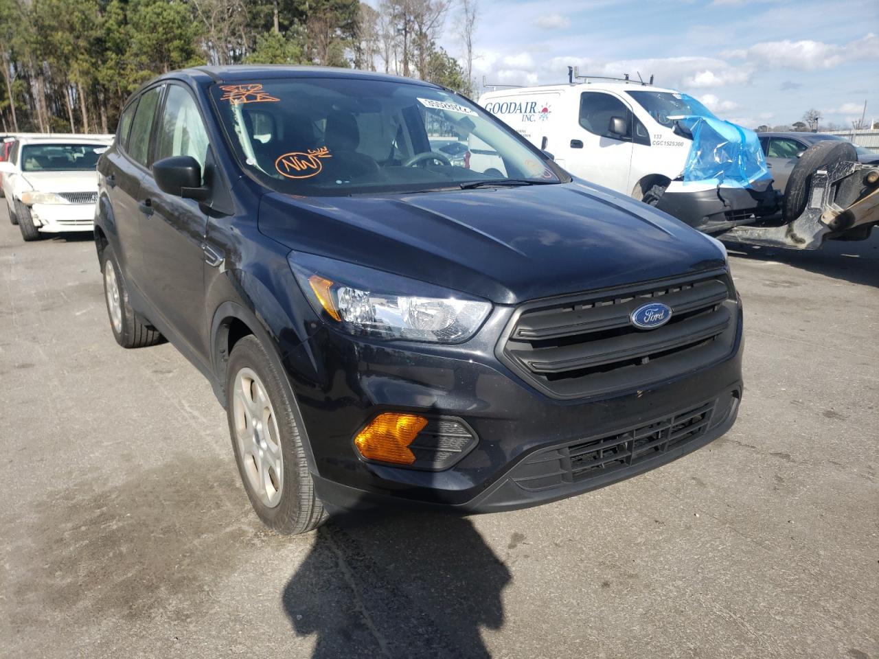 FORD ESCAPE S 2019 with VIN 1FMCU0F76KUB46142 - Photo from auction