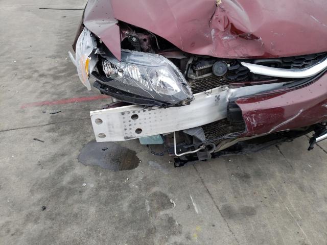 Photo 9 from auction – 2013 HONDA CIVIC LX with VIN 19XFB2F52DE237783