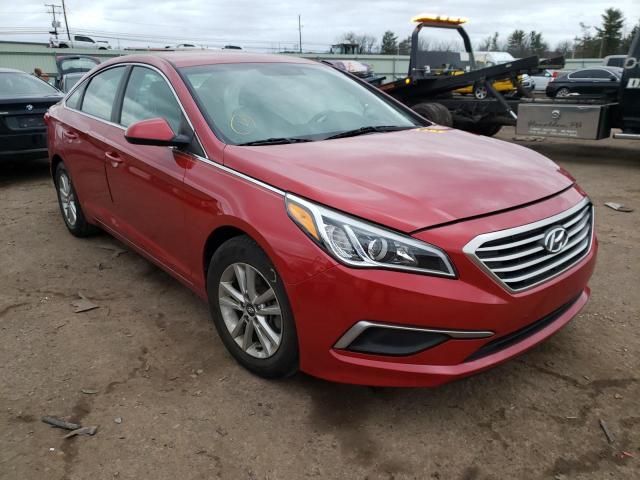 HYUNDAI SONATA SE 2017 with VIN 5NPE24AF2HH455201 - Photo from auction