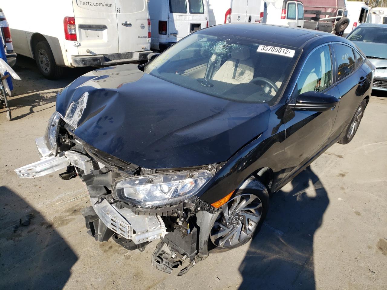 Photo 2 from auction – 2016 HONDA CIVIC EX with VIN 19XFC2F79GE244541