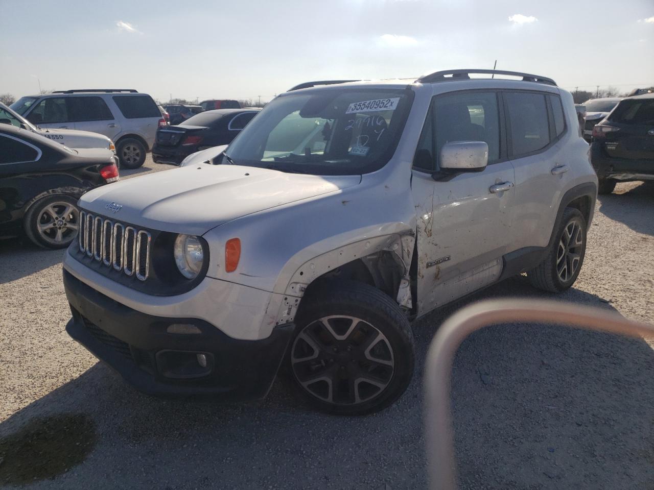 Photo 2 from auction – 2018 JEEP RENEGADE L with VIN ZACCJABB3JPJ21872