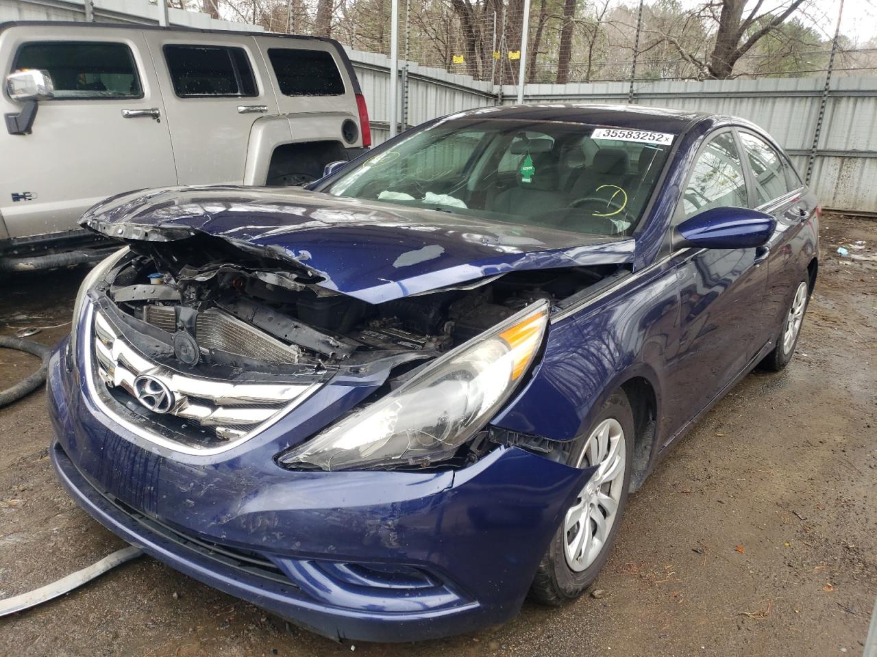 Photo 2 from auction – 2011 HYUNDAI SONATA GLS with VIN 5NPEB4AC5BH027460