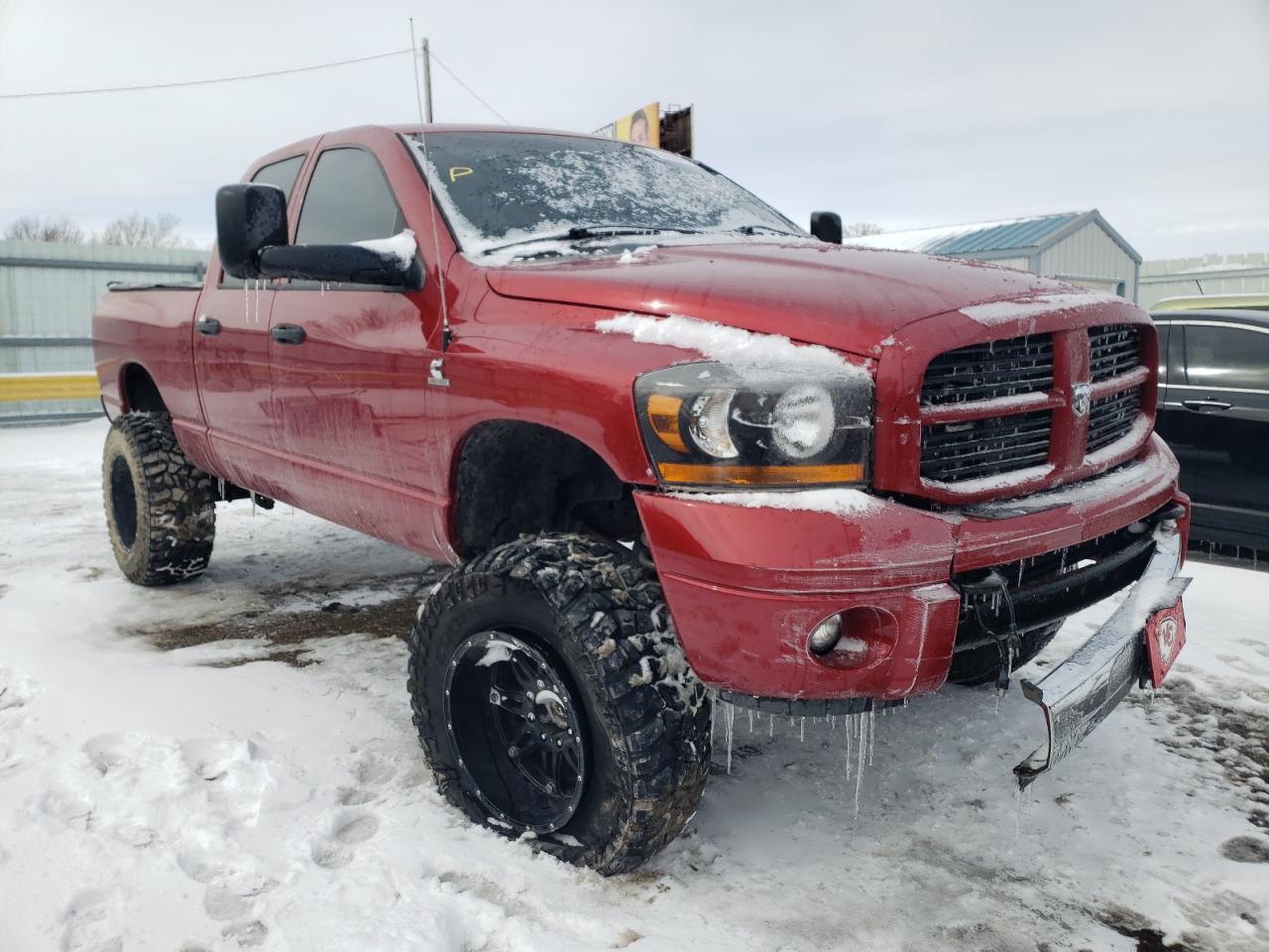 DODGE RAM 2500 S 2006 with VIN 1D7KS28C16J233889 - Photo from auction