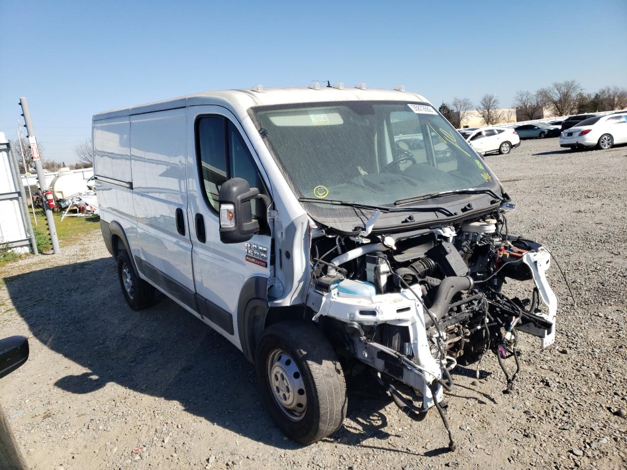 RAM PROMASTER 2017 with VIN 3C6TRVAG3HE524037 - Photo from auction