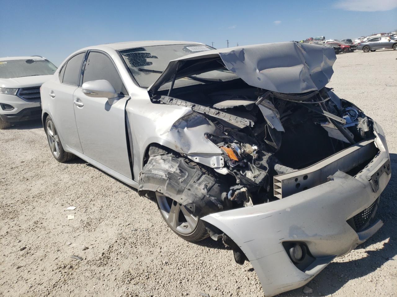 LEXUS IS 250 2012 with VIN JTHBF5C23C5167573 - Photo from auction