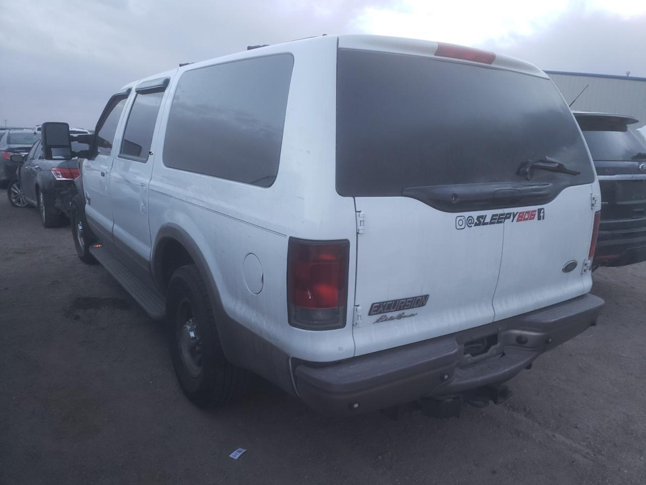 Photo 3 from auction – 2003 FORD EXCURSION with VIN 1FMNU44P23EC17853