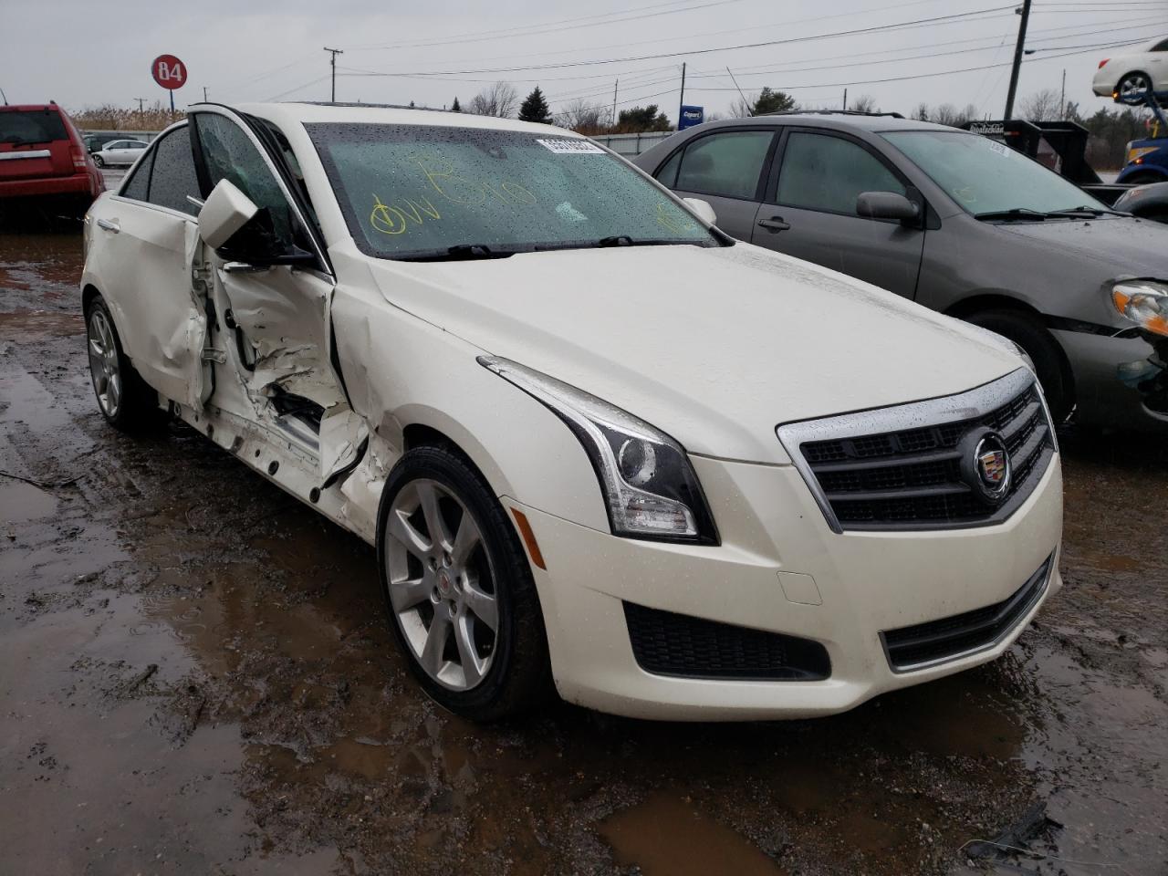CADILLAC ATS 2014 with VIN 1G6AA5RA1E0116263 - Photo from auction