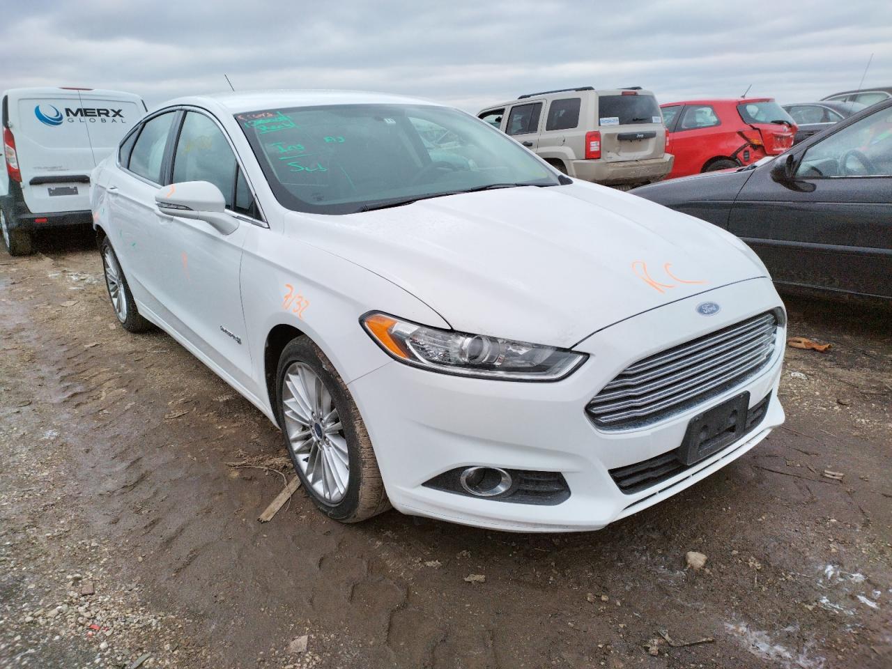 Photo 1 from auction – 2014 FORD FUSION SE with VIN 3FA6P0LU8ER206510