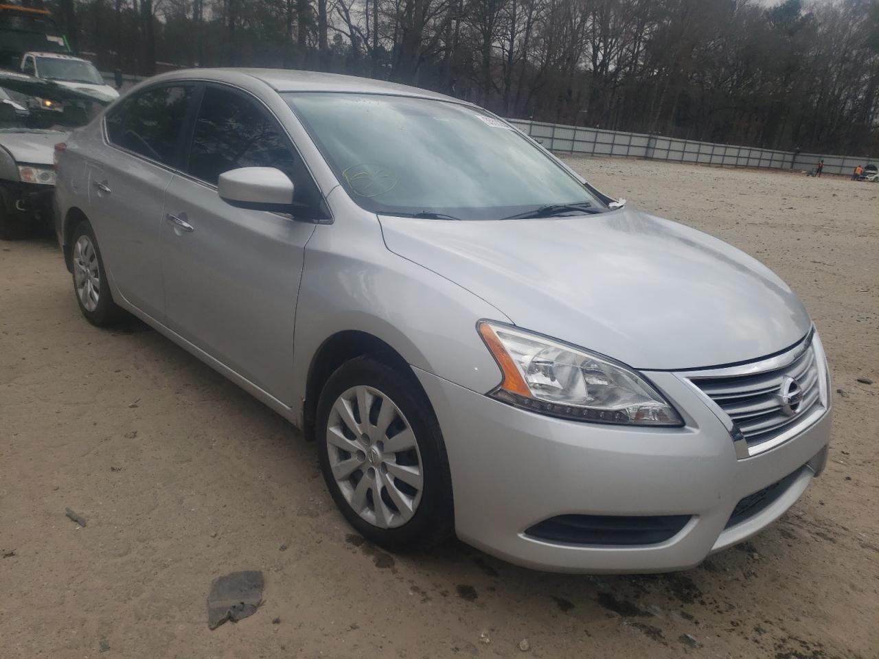NISSAN SENTRA S 2014 with VIN 3N1AB7AP2EY232456 - Photo from auction