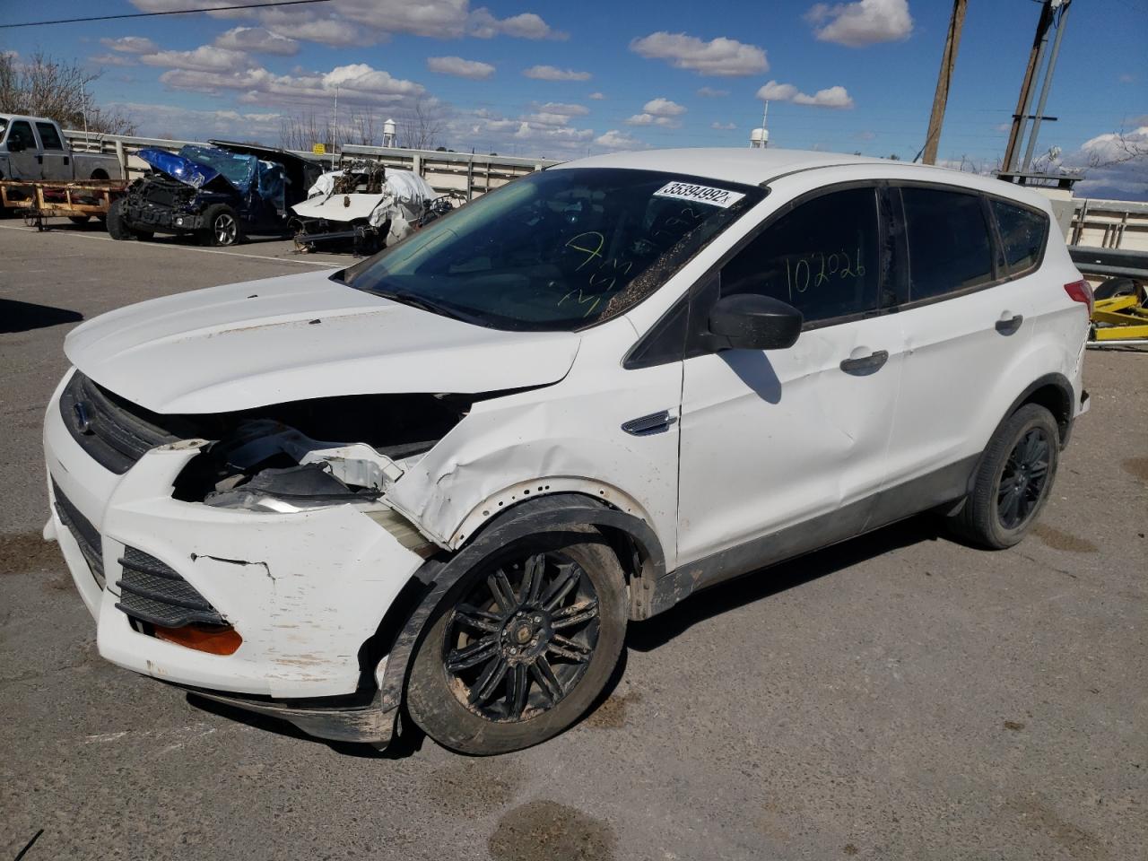 Photo 2 from auction – 2013 FORD ESCAPE S with VIN 1FMCU0F74DUD38596