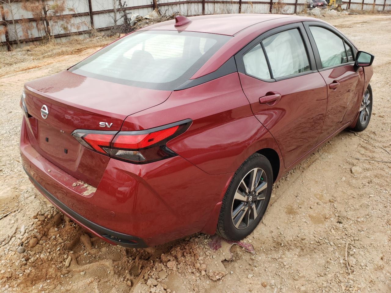 Photo 4 from auction – 2021 NISSAN VERSA SV with VIN 3N1CN8EV8ML893211