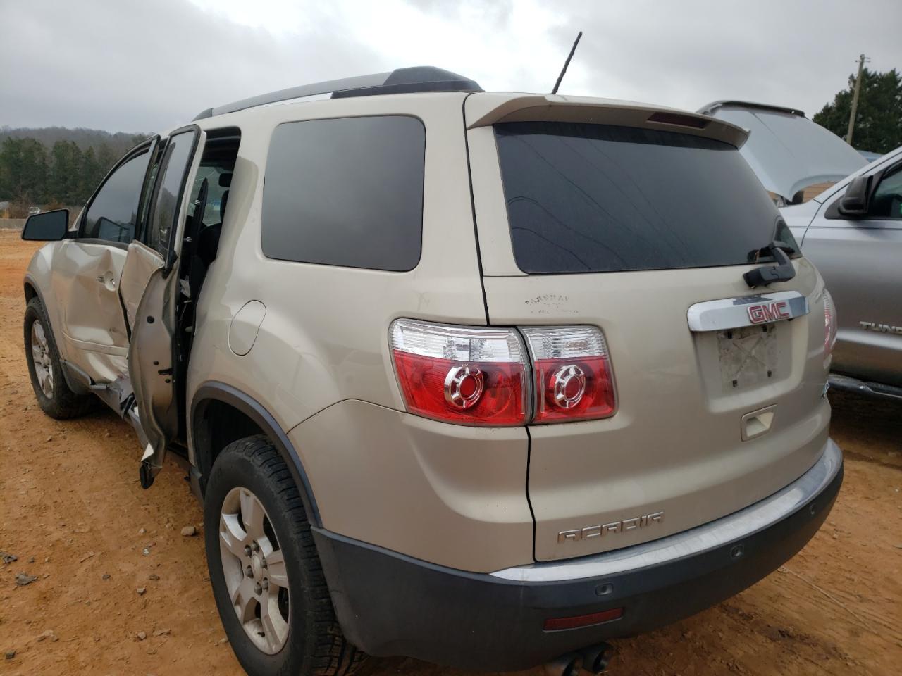 Photo 3 from auction – 2011 GMC ACADIA SLE with VIN 1GKKRPEDXBJ283995
