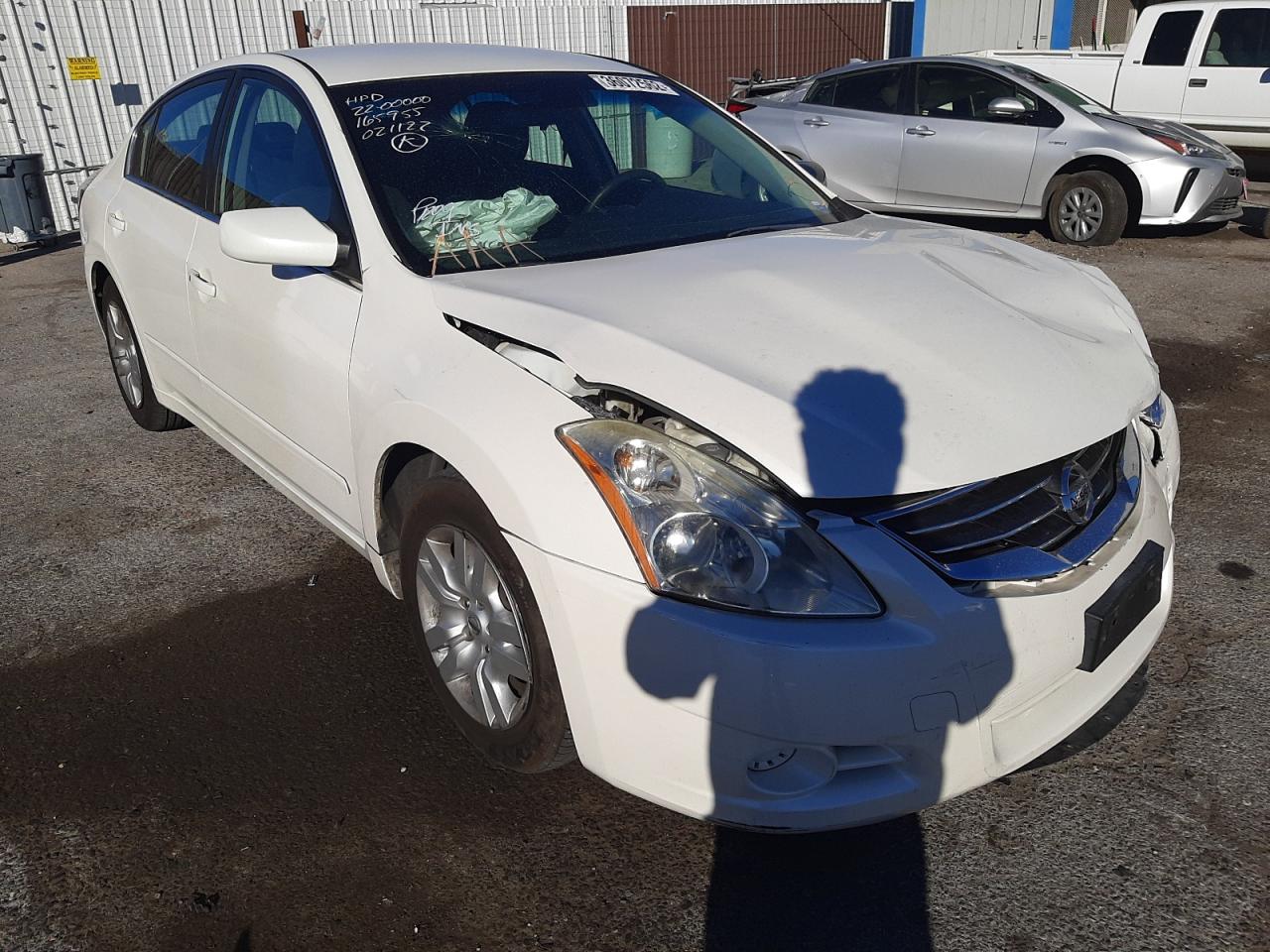 NISSAN ALTIMA BAS 2012 with VIN 1N4AL2AP6CN524513 - Photo from auction