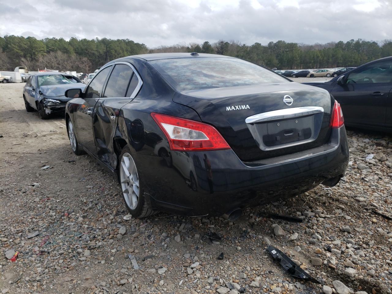 Photo 3 from auction – 2012 NISSAN MAXIMA S with VIN 1N4AA5AP7AC806160