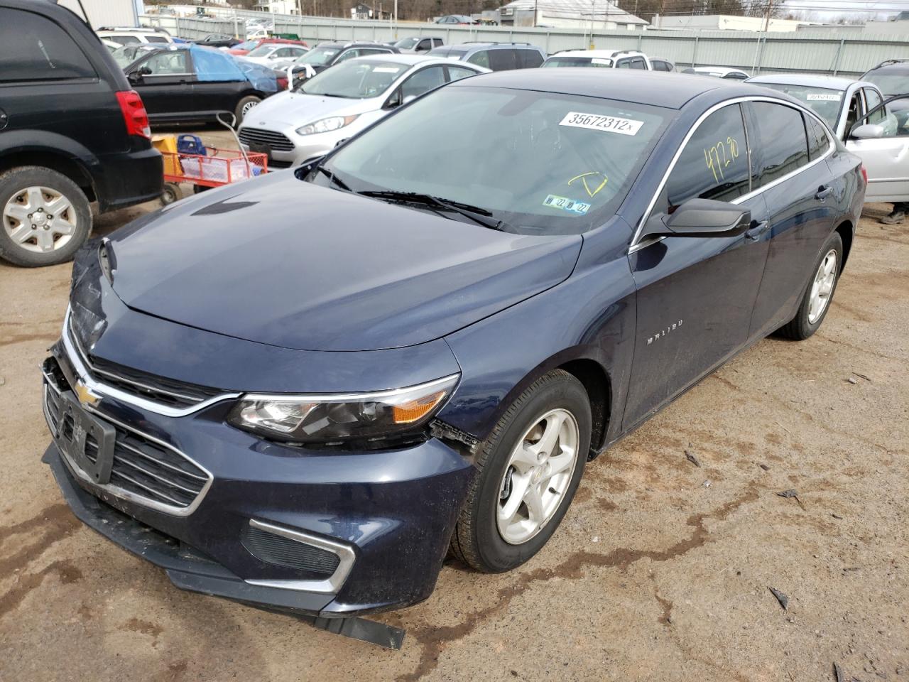 Photo 2 from auction – 2017 CHEVROLET MALIBU LS with VIN 1G1ZC5ST2HF267757